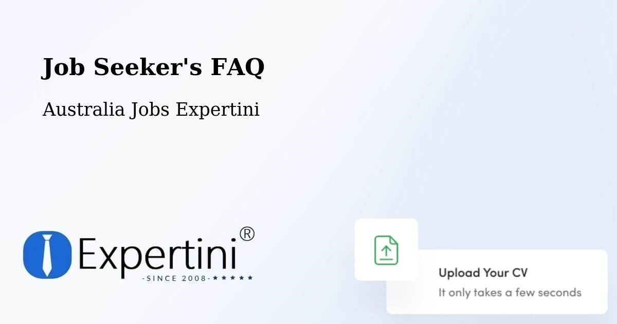 Job Seeker FAQ – Kingaroy - Australia Jobs Expertini